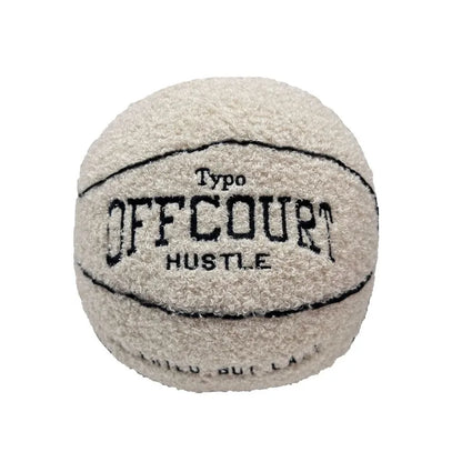 Basketball Plüschkissen - Weich und Flauschig - Kinder und Erwachsene - Geburtstagsgeschenk