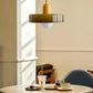 Frendorf | BauArt Pendelleuchte aus farbigem Glas | Elegante Hängeleuchte im Bauhaus-Stil | Designlampe für Wohnzimmer & Esszimmer