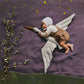 Schlafzimmer Kinderzimmer Wanddekoration Hängeohrenspiele Baby Beruhigungskissen Plüschstoffpuppe Wandbehang Schwan Kreativ
