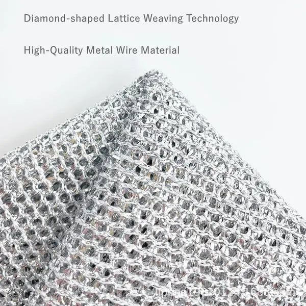 Frendorf | Beidseitiger Edelstahl-Schwamm für schwere Beanspruchung