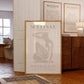 Beige Matisse Poster Nude Picasso Mädchen Abstrakte Linienkunst Druck Korallenblatt Leinwandmalerei Boho Wandbild Wohnzimmer Dekor