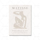 Beige Matisse Poster Nude Picasso Mädchen Abstrakte Linienkunst Druck Korallenblatt Leinwandmalerei Boho Wandbild Wohnzimmer Dekor