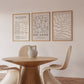 Beige Matisse Poster Nude Picasso Mädchen Abstrakte Linienkunst Druck Korallenblatt Leinwandmalerei Boho Wandbild Wohnzimmer Dekor