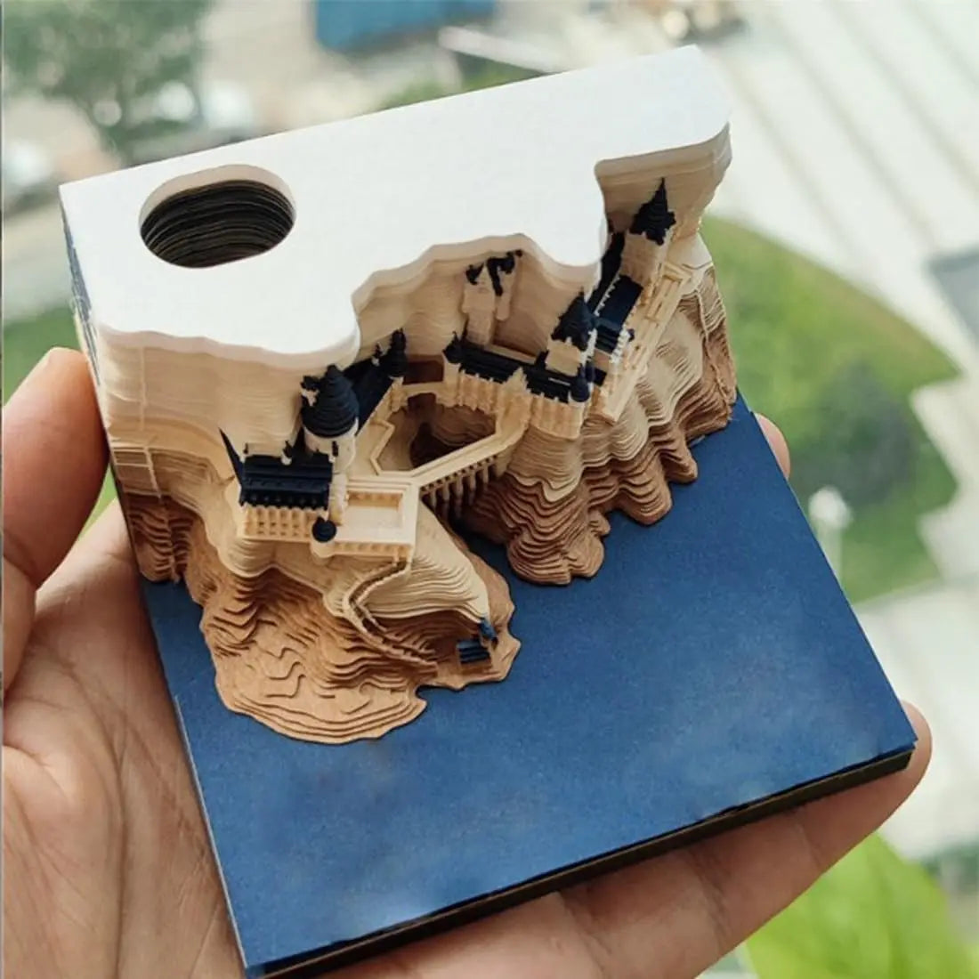 Frendorf | Beleuchteter 3D-Schloss-Notizblock