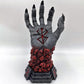 Berserk Hand of God Ornament Schädel Hand Skulptur Spaß Harz Statue Schreibtisch Bücherregal Dekoration Halloween Bastelgeschenke