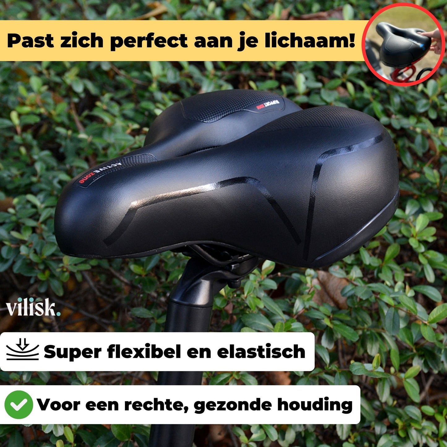 Frendorf | BestRide - Comfortabel zadel tegen rug- en zitbeenpijn