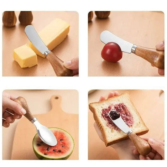 Frendorf | Besteckset aus Edelstahl in handlicher Größe – Gabel, Löffel und Messer