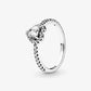 Frendorf | Betoverende Dames Verlovingsring 925 Sterling Zilver Klassieke Hartvormige Diamant Ring Herinneringssieraad Cadeau