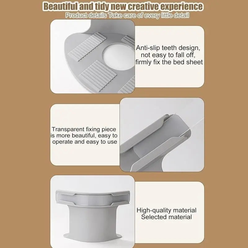 Frendorf | BedClip– Rutschfeste Fixierung für entspannten, ruhigen Schlaf