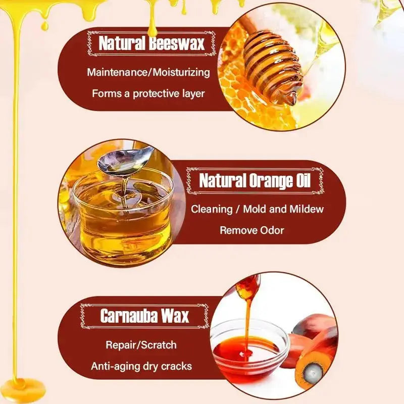 Frendorf | Bienenwachs-Holzbalsam mit Orangenöl – natürliche Pflege & Schutz