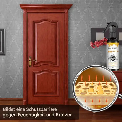 Frendorf | Bienenwachs Holzpflege Spray – Natürliche Möbelpflege mit langanhaltendem Glanz