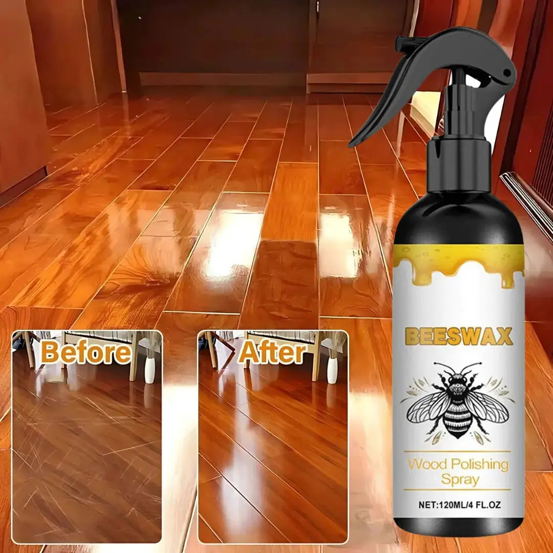 Frendorf | Bienenwachs Holzpflege Spray – Natürliche Möbelpflege mit langanhaltendem Glanz