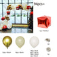 Großer Lebkuchenmann Ballon Xmas Ballon Spielzeug Weihnachtsballon Latexballon Weihnachtsfeier Dekoration Neujahr 2023 Zubehör