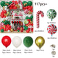 Großer Lebkuchenmann Ballon Xmas Ballon Spielzeug Weihnachtsballon Latexballon Weihnachtsfeier Dekoration Neujahr 2023 Zubehör