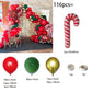 Großer Lebkuchenmann Ballon Xmas Ballon Spielzeug Weihnachtsballon Latexballon Weihnachtsfeier Dekoration Neujahr 2023 Zubehör