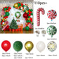 Großer Lebkuchenmann Ballon Xmas Ballon Spielzeug Weihnachtsballon Latexballon Weihnachtsfeier Dekoration Neujahr 2023 Zubehör