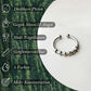 Frendorf | Calm – Angst Ring mit Perlen - Anti Stress & Anti Angst