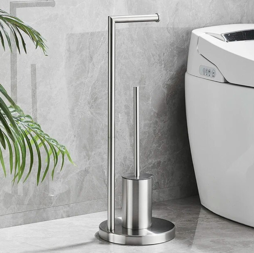 Frendorf | Astra Toilettenpapierhalter mit Bürste