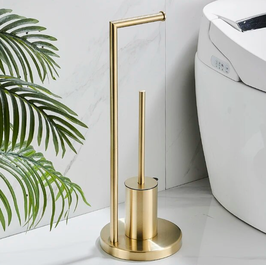 Frendorf | Astra Toilettenpapierhalter mit Bürste