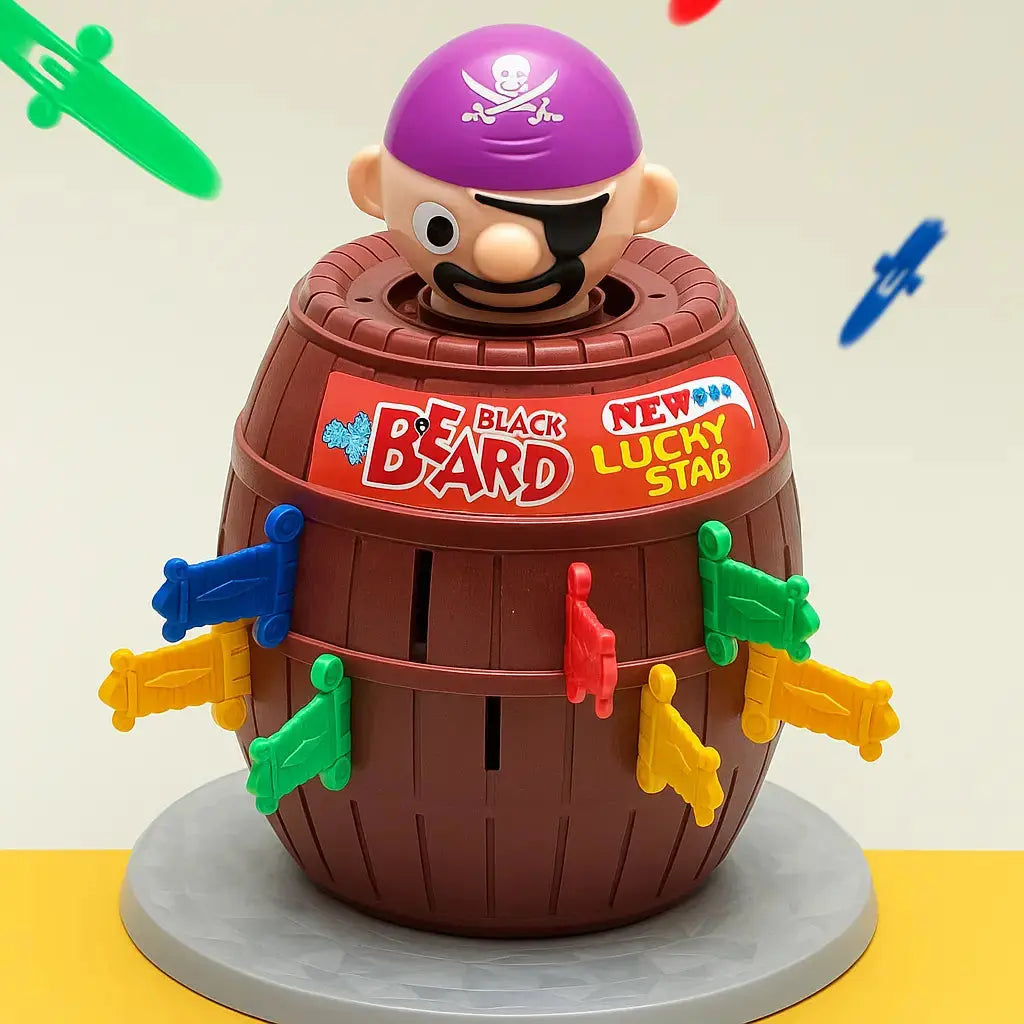 Frendorf | Black Beard Glücksspieß – Für Trinkspiele, Partys & Familienabende