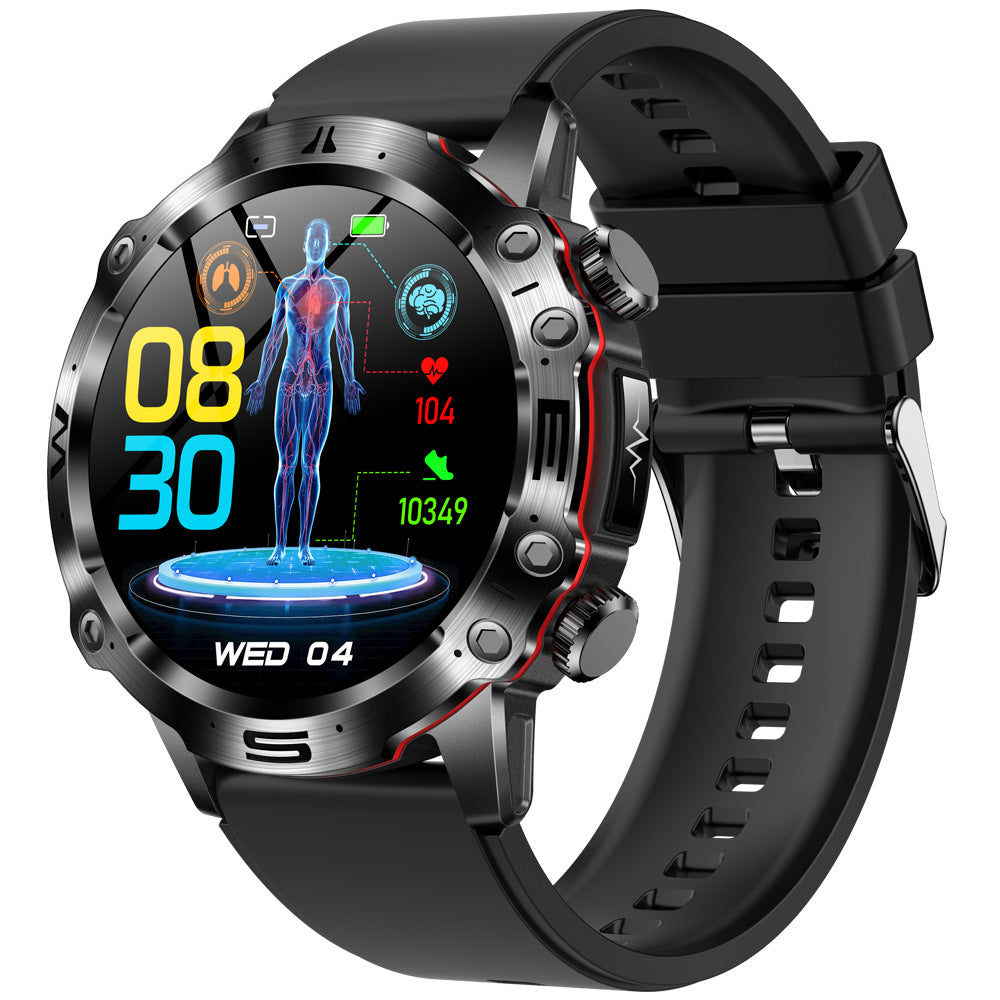 Frendorf | Fortgeschrittene Blutzucker-Armbanduhr - Gesundheits-Smartwatch Hochwertige ECG- & PPG-Technologie