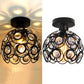 Frendorf | OrnaLux Goldene Luxus Ball Deckenleuchte | Exklusive LED-Beleuchtung | Modern | Elegante Flurbeleuchtung