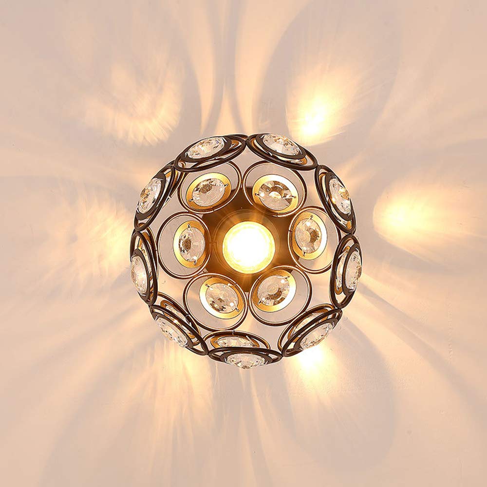 Frendorf | OrnaLux Goldene Luxus Ball Deckenleuchte | Exklusive LED-Beleuchtung | Modern | Elegante Flurbeleuchtung