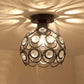 Frendorf | OrnaLux Goldene Luxus Ball Deckenleuchte | Exklusive LED-Beleuchtung | Modern | Elegante Flurbeleuchtung