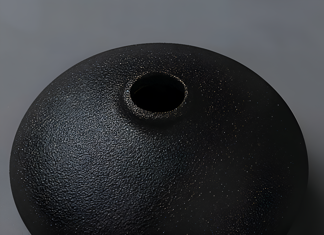 Frendorf | BlackCraft Vase - Ästhetisch Texturierte Keramikvasen für Blumen