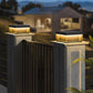 Frendorf | SolaraPost Solar Außenpfostenleuchte | LED Gartenbeleuchtung | Energieeffizient | Wasserdicht | Dekorative Außenbeleuchtung für Garten & Terrasse