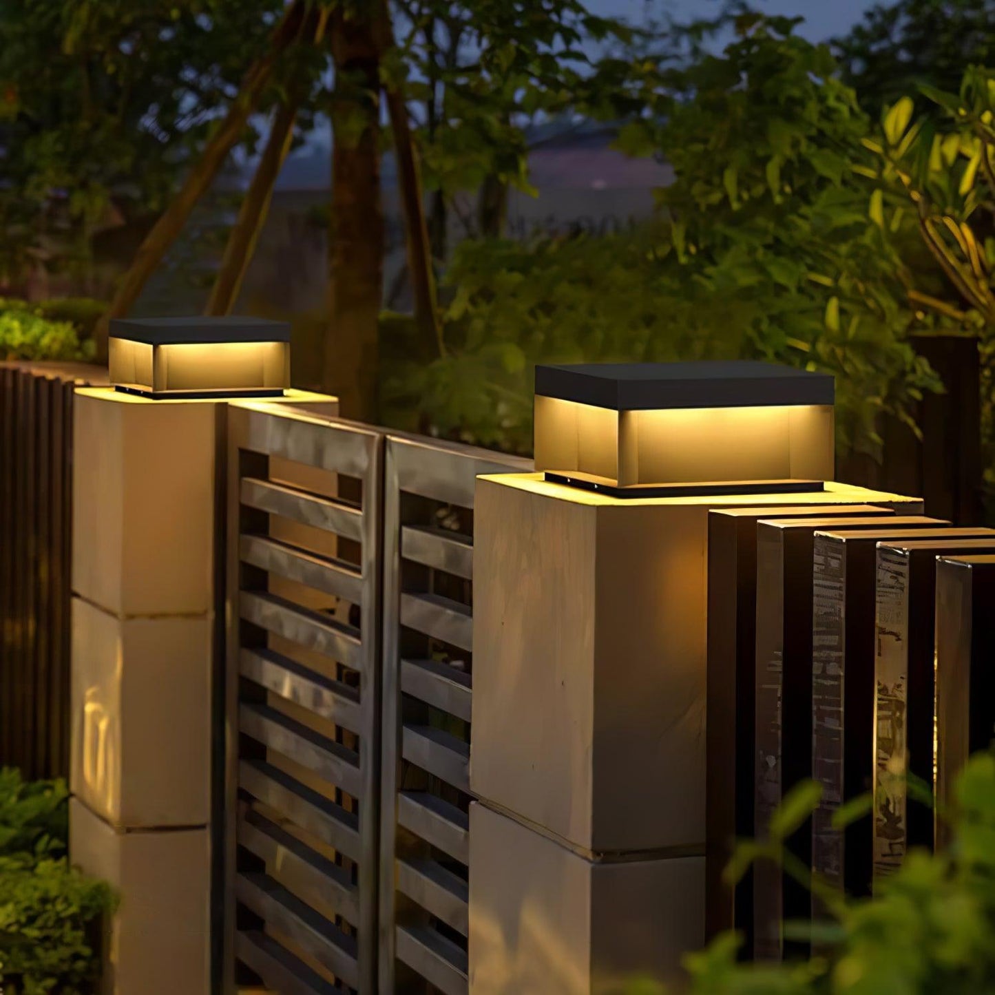 Frendorf | SolaraPost Solar Außenpfostenleuchte | LED Gartenbeleuchtung | Energieeffizient | Wasserdicht | Dekorative Außenbeleuchtung für Garten & Terrasse