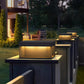 Frendorf | SolaraPost Solar Außenpfostenleuchte | LED Gartenbeleuchtung | Energieeffizient | Wasserdicht | Dekorative Außenbeleuchtung für Garten & Terrasse
