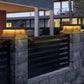 Frendorf | SolaraPost Solar Außenpfostenleuchte | LED Gartenbeleuchtung | Energieeffizient | Wasserdicht | Dekorative Außenbeleuchtung für Garten & Terrasse