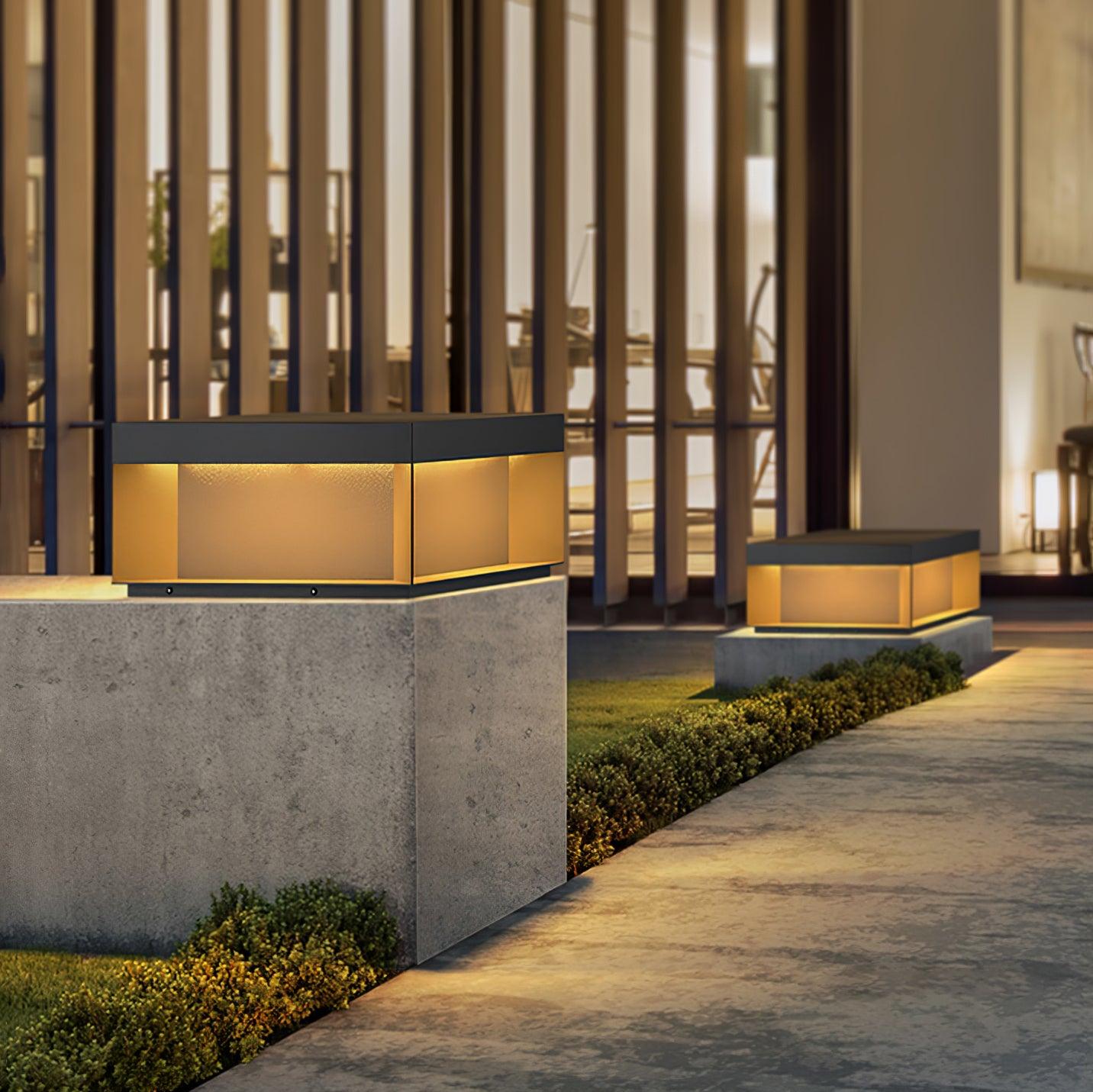 Frendorf | SolaraPost Solar Außenpfostenleuchte | LED Gartenbeleuchtung | Energieeffizient | Wasserdicht | Dekorative Außenbeleuchtung für Garten & Terrasse