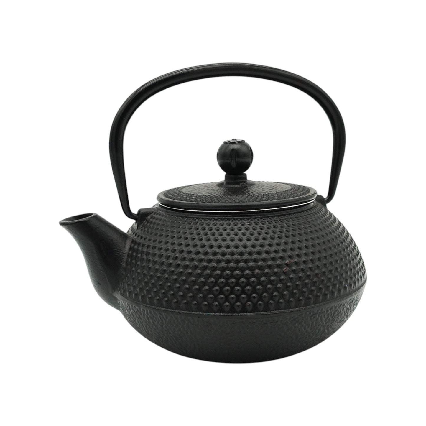 Frendorf | 0.8L Schwarze Japanische Tetsubin Hobnail Stil Gusseisen Teekanne - Elegante und langlebige Teekanne - Perfekt zum Aufbrühen von Tee im traditionellen japanischen Stil mit außergewöhnlicher Wärmespeicherung