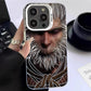 Frendorf | Schwarze Mythos Wukong lackierte matte Acryl-Handyhülle mit unsichtbarem Metallständer für iPhone