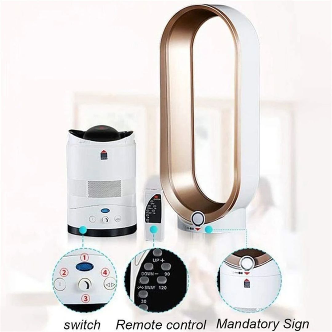 Frendorf | 16 Zoll bladeless Ventilator mit Fernbedienung