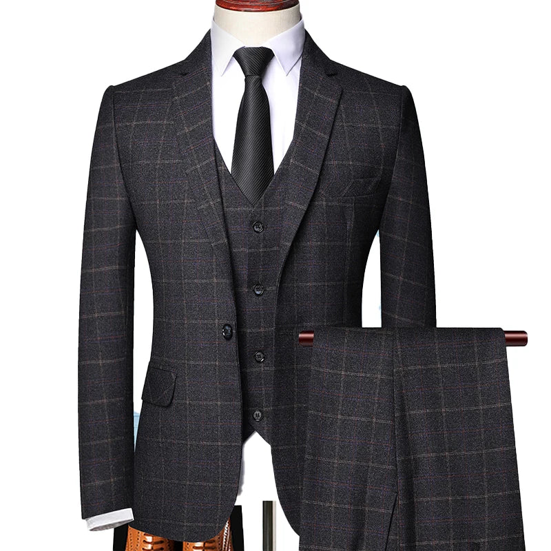 Frendorf | Peaky-inspirierter 3-teiliger Anzug