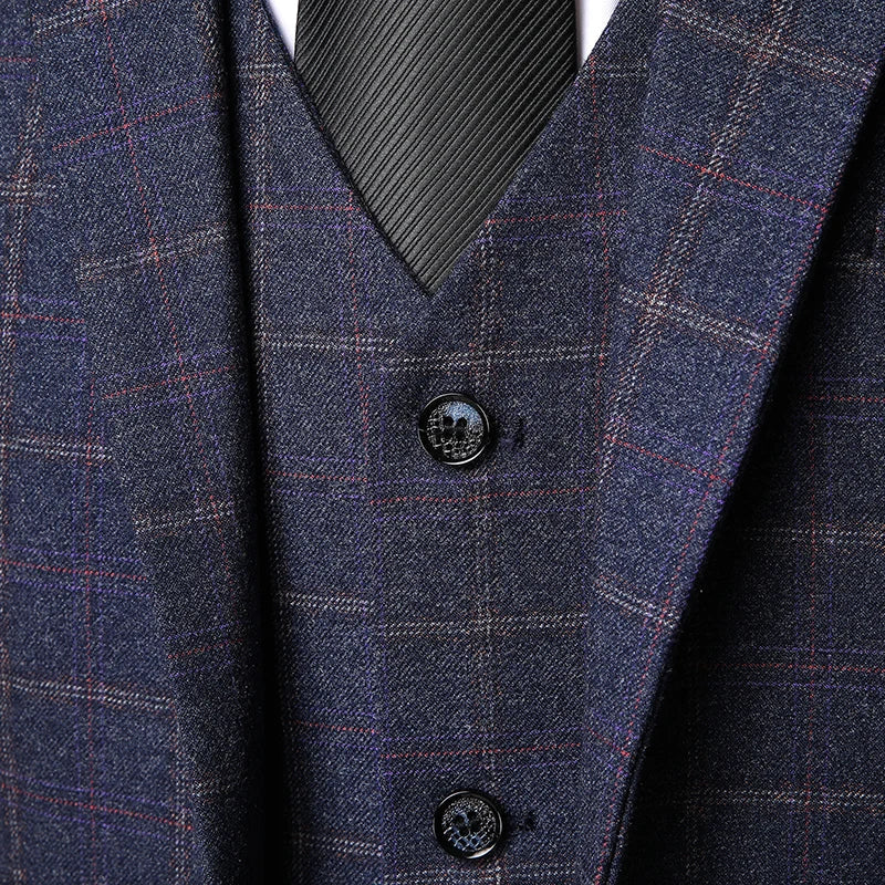 Frendorf | Peaky-inspirierter 3-teiliger Anzug