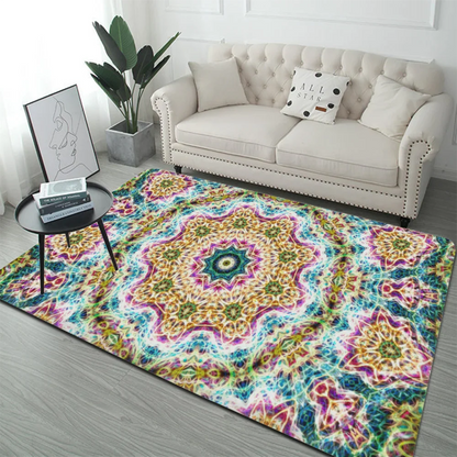 Bohemia Mandala Bodenmatte Bodenmatte INS Stil Weiche Schlafzimmer Boden Haus Waschküchenmatte Rutschfeste Haushaltsteppiche