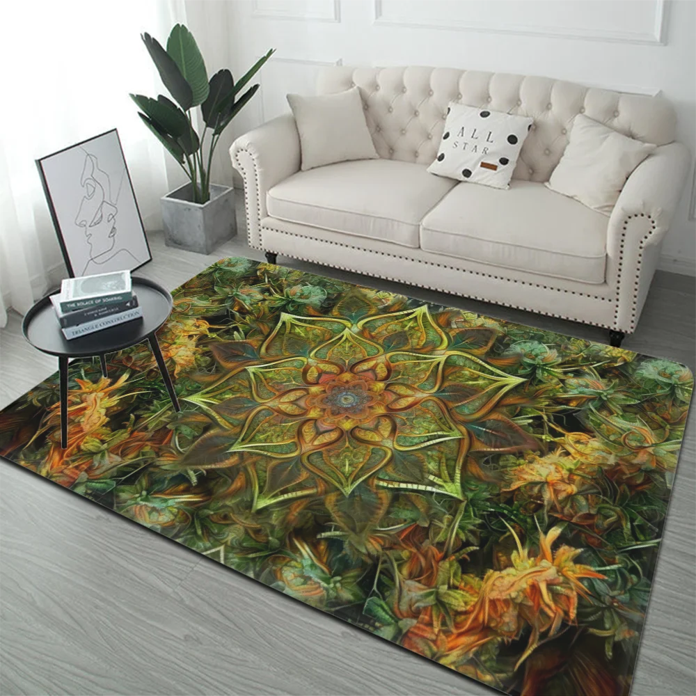 Bohemia Mandala Bodenmatte Bodenmatte INS Stil Weiche Schlafzimmer Boden Haus Waschküchenmatte Rutschfeste Haushaltsteppiche