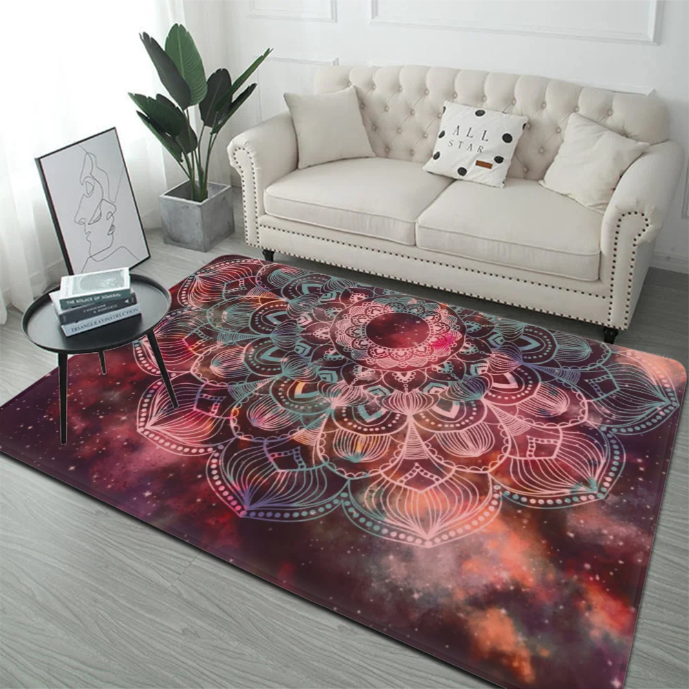 Bohemia Mandala Bodenmatte Bodenmatte INS Stil Weiche Schlafzimmer Boden Haus Waschküchenmatte Rutschfeste Haushaltsteppiche
