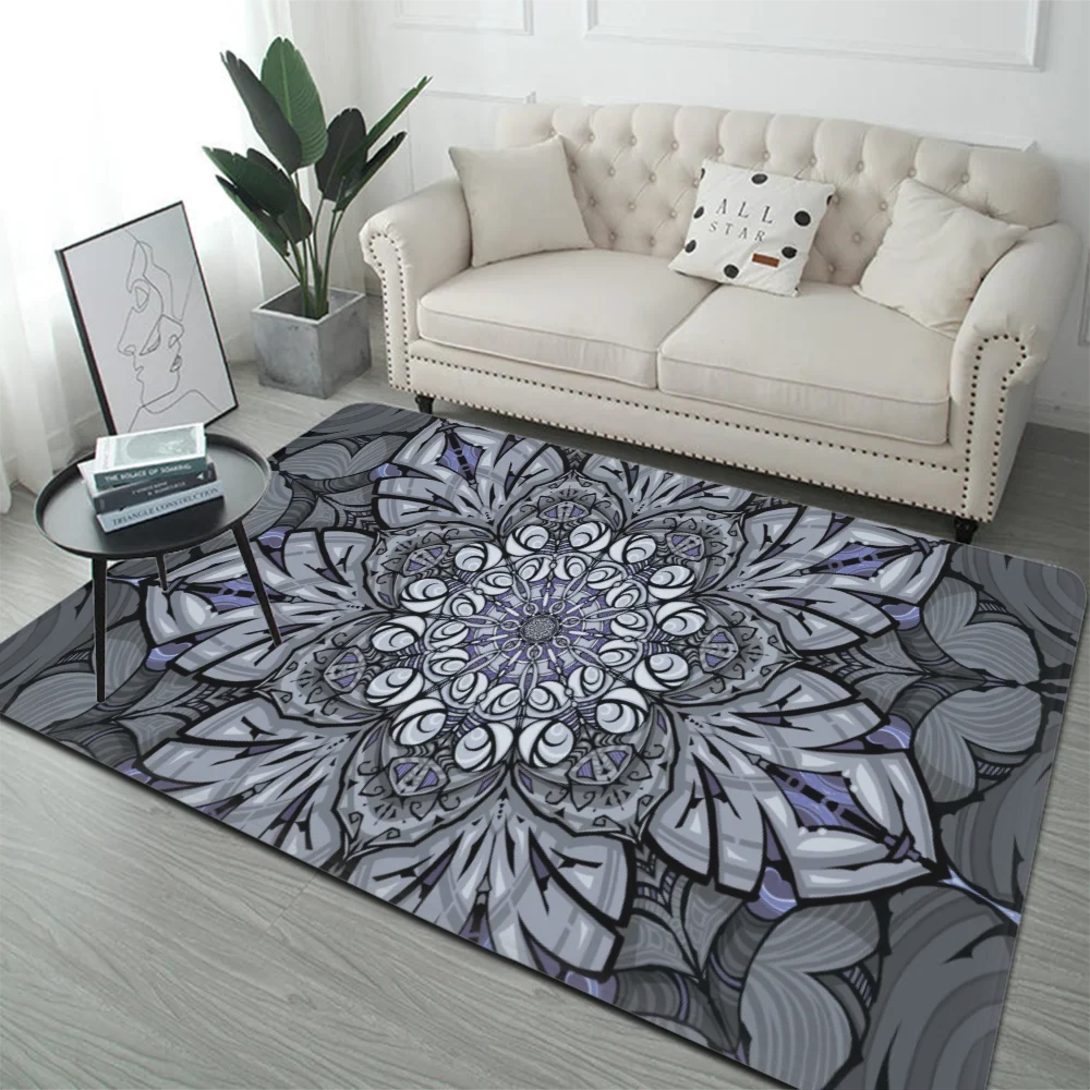 Bohemia Mandala Bodenmatte Bodenmatte INS Stil Weiche Schlafzimmer Boden Haus Waschküchenmatte Rutschfeste Haushaltsteppiche
