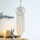 Bohemian Baumwollseil Gewebte Spitzenmuster Traumfänger Wohnungsornament Hochzeitsdekoration Freundin Geschenk Windspiele Eule Traumfänger