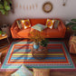 Bohemian Stil Teppiche für Wohnzimmer Marokko Schlafzimmer Dekor Teppich Persisch Große Teppiche Lounge Teppich Home Rutschfeste Fußmatte