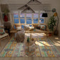 Bohemian Stil Teppiche für Wohnzimmer Marokko Schlafzimmer Dekor Teppich Persisch Große Teppiche Lounge Teppich Home Rutschfeste Fußmatte