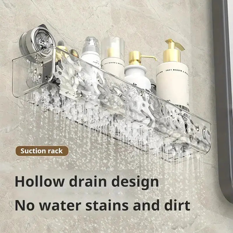 Frendorf | Bohlfreies Duschregal mit Saugnäpfen – Starker & Sicherer Halt