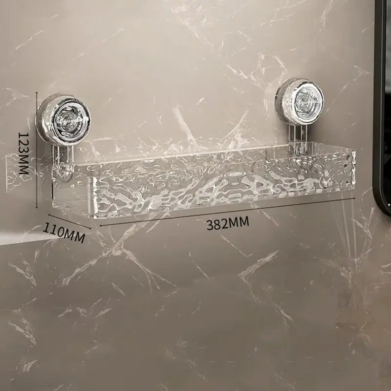 Frendorf | Bohlfreies Duschregal mit Saugnäpfen – Starker & Sicherer Halt