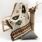 Frendorf | BohoFab Decke - Luxe Boho Blanket Throw - Geometrische Ethnic Tassel Tapestry Decke