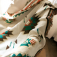 Frendorf | BohoFab Decke - Luxe Boho Blanket Throw - Geometrische Ethnic Tassel Tapestry Decke